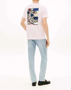 TOMMY HILFIGER JAZZ BACK GRAPHIC TEE