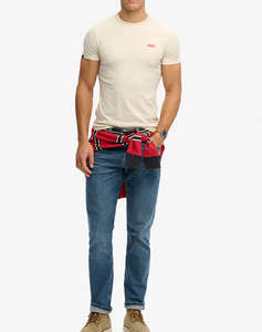 SUPERDRY D1 OVIN ESSENTIAL LOGO EMB TEE MENS T-SHIRT