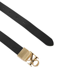 CALVIN KLEIN FACTED CK BUCKLE 25MM RE ADJ M