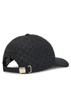 CALVIN KLEIN JEANS EMBLEM PRINT w LEATHER PATCH CAP