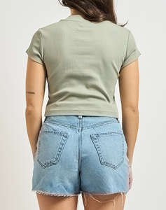 CALVIN KLEIN JEANS MONOGRAM BABY TEE