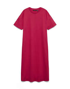VERO MODA VMMOLLY SS OVERSIZE CALF DRESS NOOS