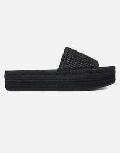 CALVIN KLEIN JEANS FLATF ESPADRILLE RAFFIA MG