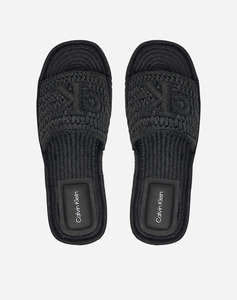 CALVIN KLEIN JEANS FLATF ESPADRILLE RAFFIA MG