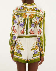 FARM RIO TROPICAL SCARF SAND SHORTS-TROPICAL SCARF SAND