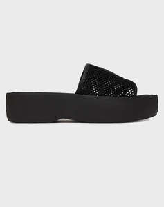 CALVIN KLEIN JEANS FLATFORM SNDL MESH