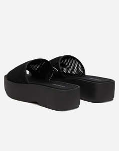 CALVIN KLEIN JEANS FLATFORM SNDL MESH
