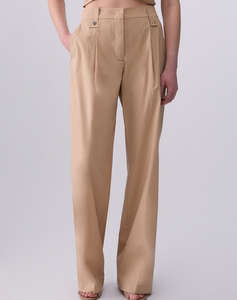 LIU JO BLACK_CA6C70_PANTALONE DRITTO WOMENS TROUSERS