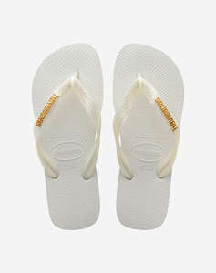 HAVAIANAS HAV. TOP LOGO METALLIC