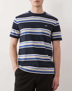 GANT BLOUSE ΚΜ MULTISTRIPE SS TSHIRT