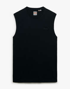 SUPERDRY D4 OVIN ESSENTIAL LOGO TANK UB MENS BLOUSE