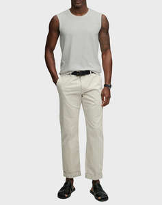 SUPERDRY D3 OVIN CLASSIC COTTON LINEN TANKMENS BLOUSE