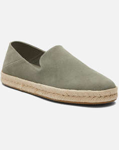 TOMS VTVR GRY SUEDE MN SANTGO ESP