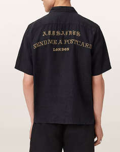 ALL SAINTS DUNLOE SS SHIRT