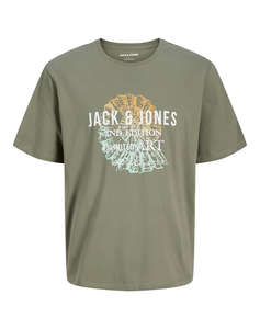 JACK&JONES JJGRADIENT PRINT TEE SS CREW NECK LN