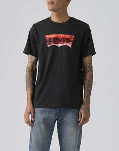 LEVIS GRAPHIC CREWNECK TEE BLACKS