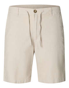 SELECTED SLMREGULAR-BRODY LINEN BLD SHORTS NOOS