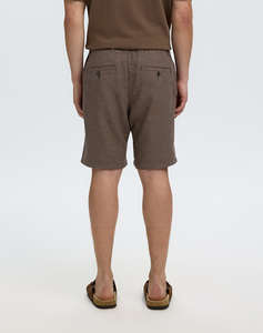 SELECTED SLMREGULAR-BRODY LINEN BLD SHORTS NOOS