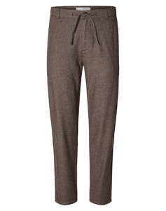 SELECTED SLM172-SLIMTAPE BRODY LINEN BLD PNT NOOS