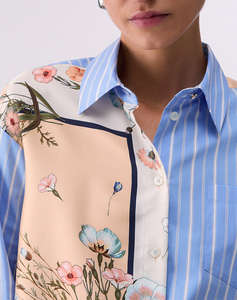 LIU JO WHITE_WA6C21_CAMICIA TS M/L WOMENS SHIRT