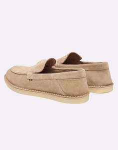 TOMMY HILFIGER HILFIGER STITCHDOWN SUEDE LOAFER
