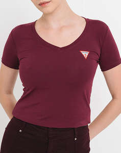 GUESS SS VN MINI TRIANGLE TEE ДАМСКА БЛУЗА