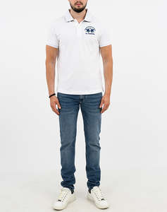 LA MARTINA БЛУЗА POLO KM MAN POLO S/S PIQUET STRETCH