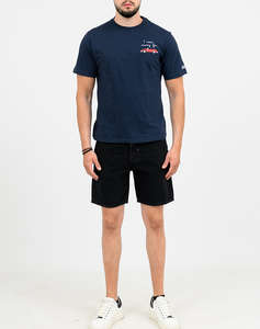 ANTONY MORATO MMDS00084FA7001431W02263 MIN OF 10 DENIM SHORT TOM REGULAR FIT IN RIGID BLACK-BLACK DENIM DENIM SHORT TOM REGULAR FIT IN RIGID BLACK-BLACK DENIM BERMUDA MENS