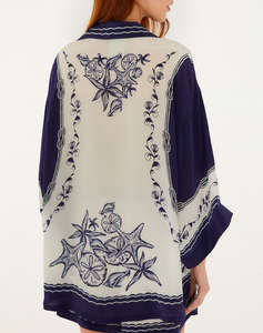 FARM RIO COAST SCARF OFF-WHITE SHIRT-COAST SCARF OFF-WHITE