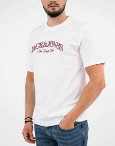 JACK&JONES JORCASSIS BRANDING TEE SS CREW NECK