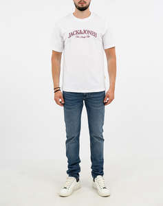 JACK&JONES JORCASSIS BRANDING TEE SS CREW NECK