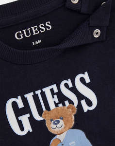 GUESS SET SS T-SHIRT+KNIT DENIM PANT ДЕТСКИ КОМПЛЕКТBOY