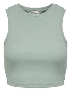 ONLY ONLVILMA S/L CROPPED TANK TOP JRS NOOS