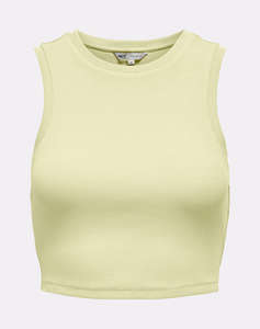 ONLY ONLVILMA S/L CROPPED TANK TOP JRS NOOS