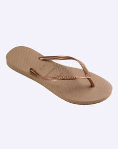 HAVAIANAS HAV. SLIM LOGO METALLIC