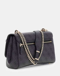 GUESS LEONA LOGO CONVRTBL XBODY FLAP ДАМСКА ЧАНТА