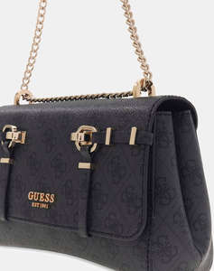GUESS LEONA LOGO CONVRTBL XBODY FLAP ДАМСКА ЧАНТА