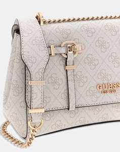 GUESS LEONA LOGO CONVRTBL XBODY FLAP ДАМСКА ЧАНТА