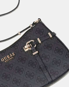 GUESS LEONA LOGO SHOULDER BAG ДАМСКА ЧАНТА