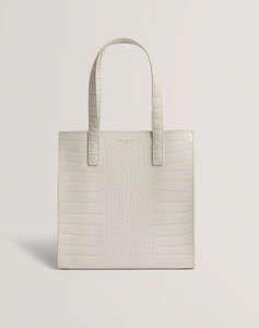 TED BAKER WENONAA Croc Effect Small Icon Bag
