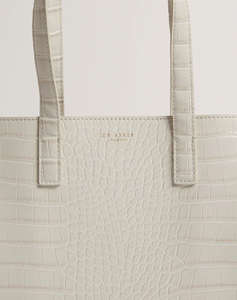 TED BAKER WENONAA Croc Effect Small Icon Bag