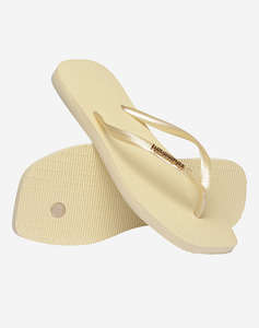HAVAIANAS HAV. SQUARE LOGO METALLIC