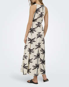 ONLY ONLPALIMA S/L LONG BELT DRESS WVN
