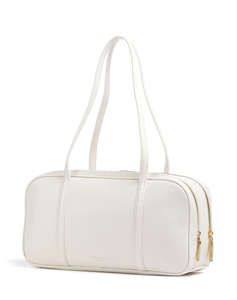 TED BAKER AMYLEE Double Zip Leather Bowler Bag