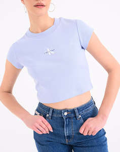 CALVIN KLEIN JEANS MONOGRAM BABY TEE