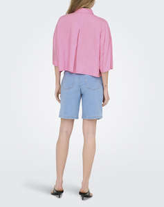 ONLY ONLASTRID LIFE 2/4 CROP SHIRT WVN NOOS