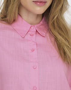 ONLY ONLASTRID LIFE 2/4 CROP SHIRT WVN NOOS