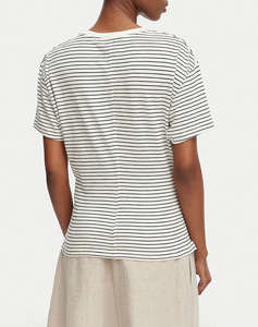 TOMMY HILFIGER CO SLUB KNOT SS TEE