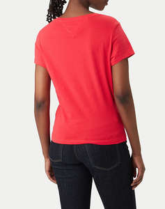 TOMMY JEANS TJW V-NECK TEE