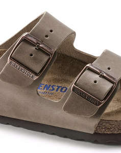 BIRKENSTOCK S26 LEATHER ARIZONA SFB LEOI TABACCO BROWN 35 - 50 REGULAR CORE ESSENTIAL UNISEX SHOE
